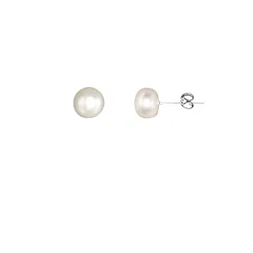 705-01 | 7 MM FRESHWATER PEARL STUD EARRING (WHITE)
