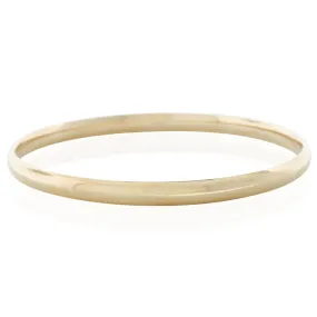 9ct Yellow Gold 4.5mm Bangle