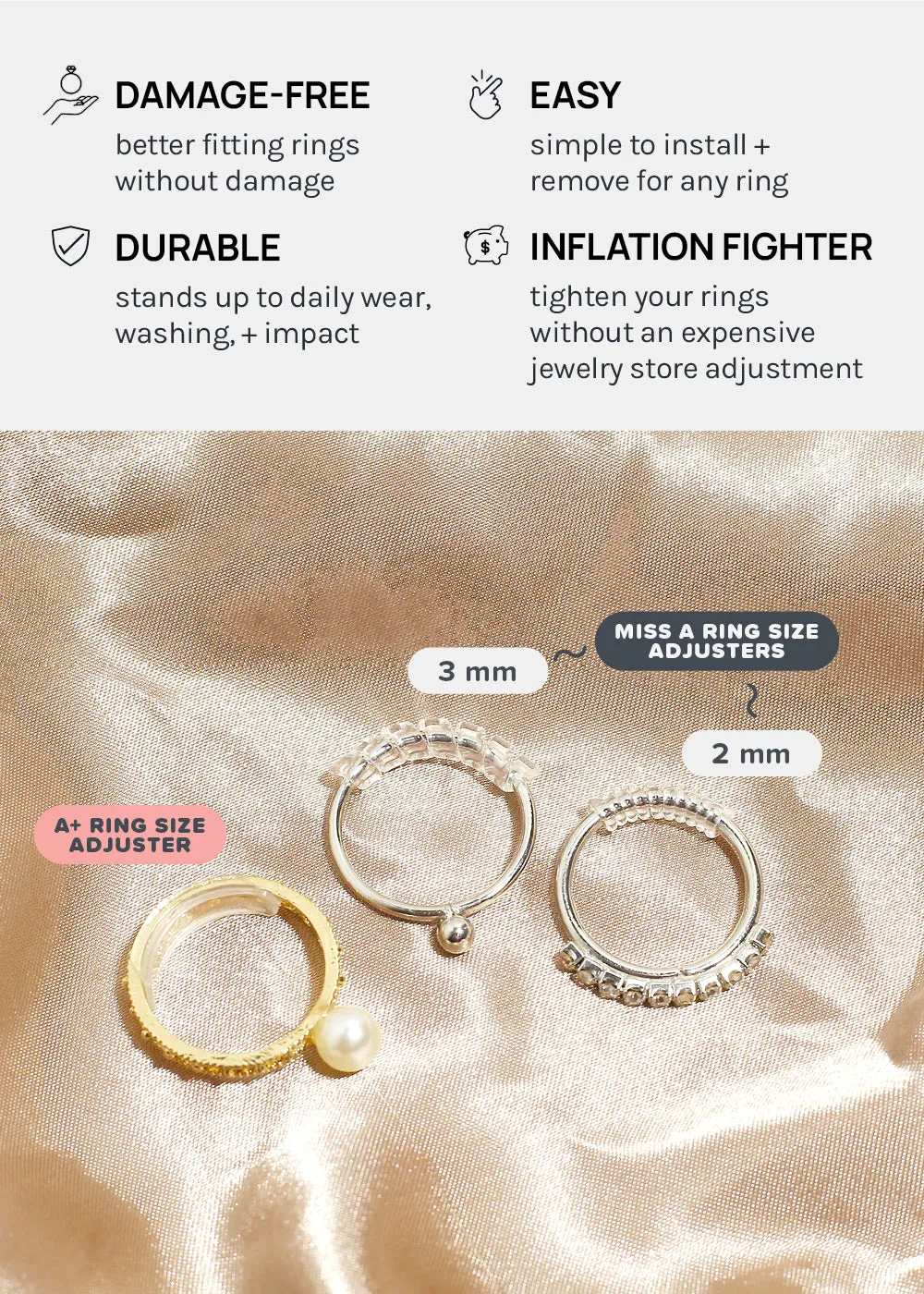 A  Ring Size Adjusters
