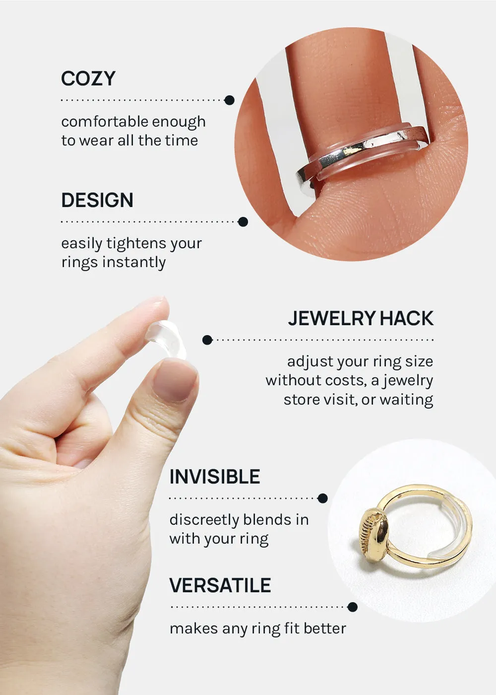 A  Ring Size Adjusters