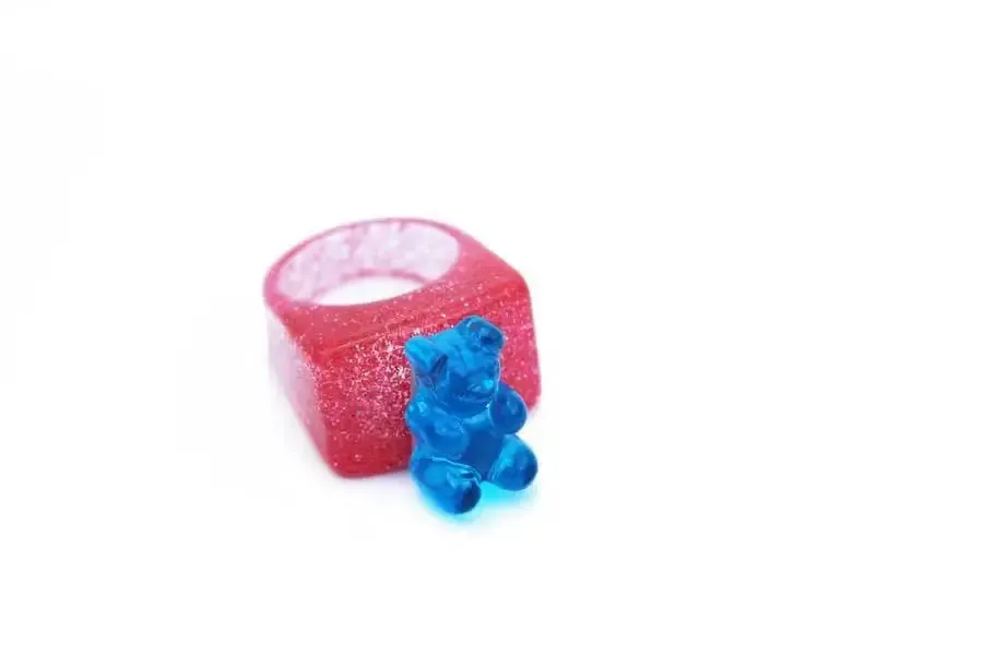 Acrylic Boho Square Rings