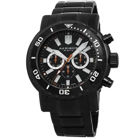 Akribos Xxiv Black Men's Watch AK675BK