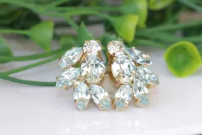 AQUAMARINE STUDS
