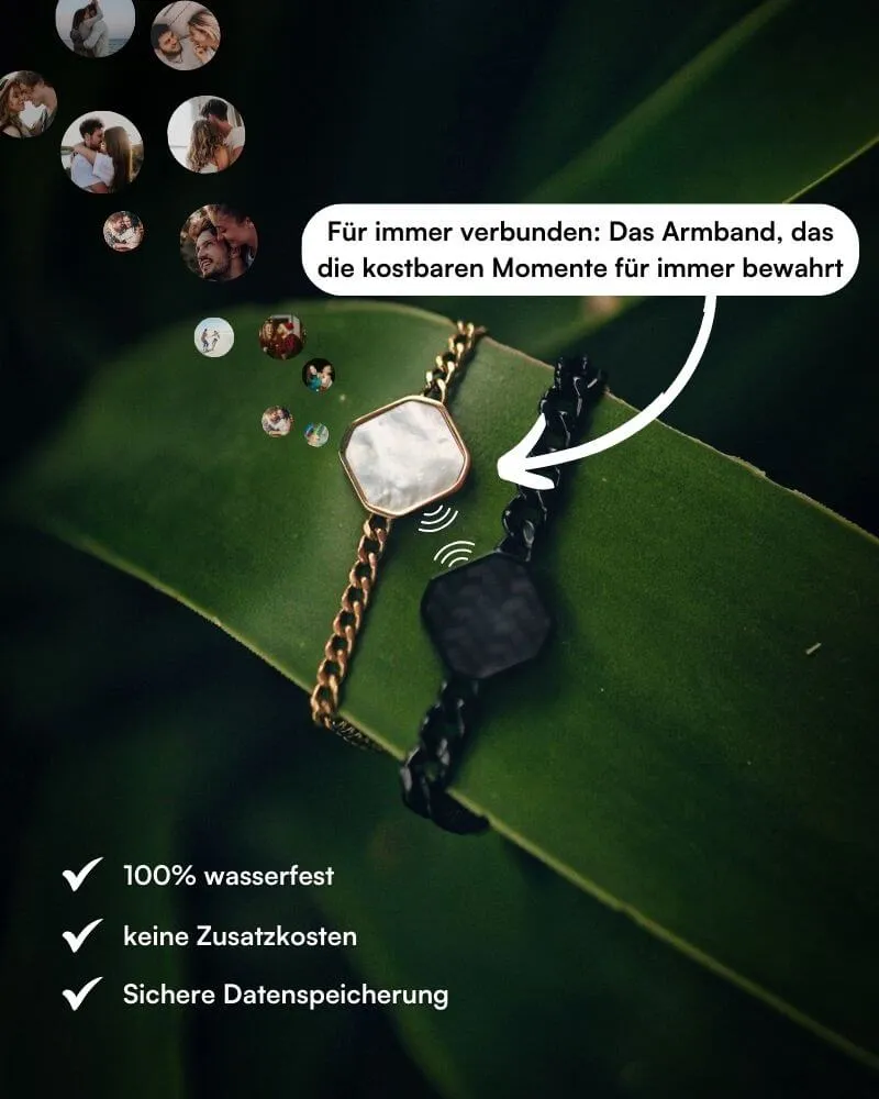 Armband - Perlmutt - Rosegold - Für Sie