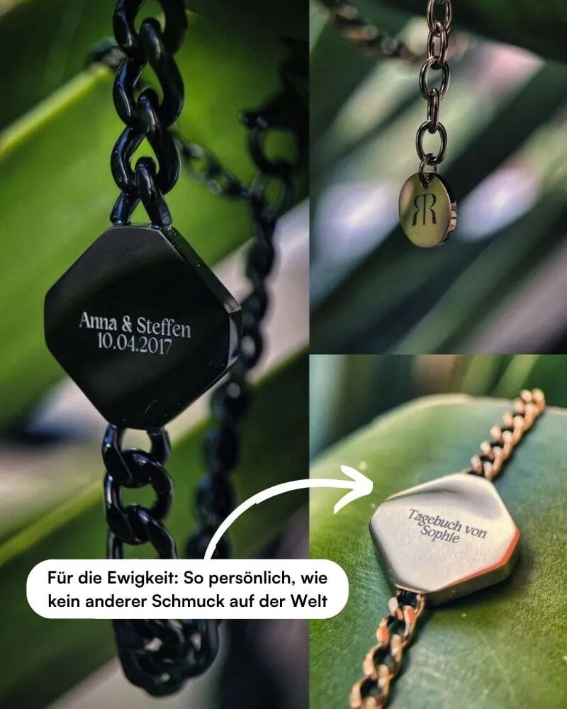 Armband - Perlmutt - Rosegold - Für Sie