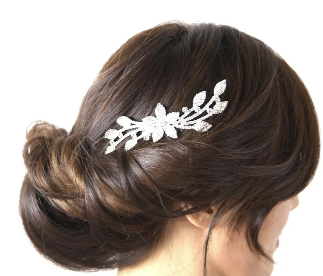 Astrid Floral Hair Comb