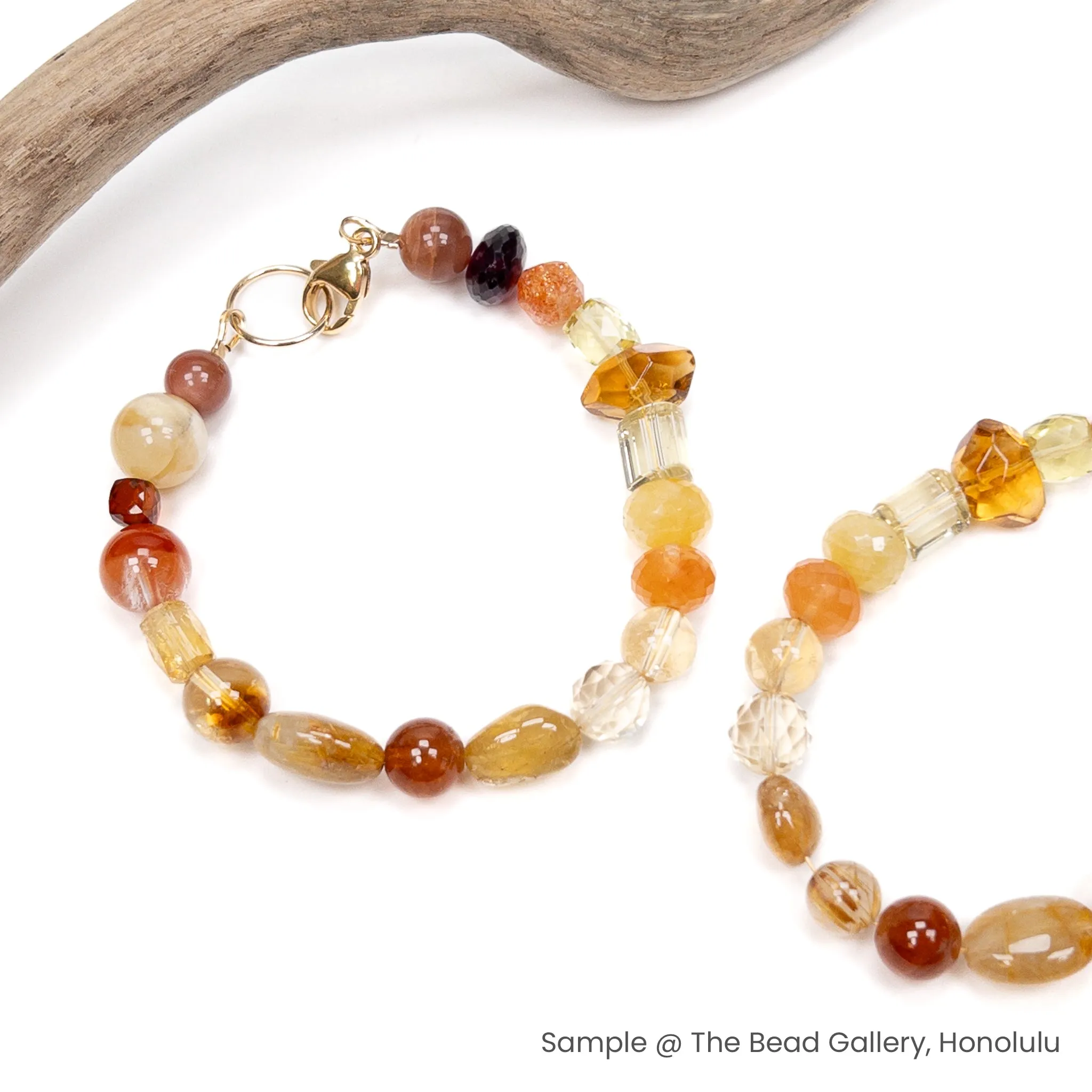 Autumn Glow "Almost Finished" Bracelet - 1 ea. (J178)