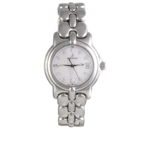 Bertolucci Vir Stainless Steel with MOP Diamond Dial 28mm Quartz (Final Sale)