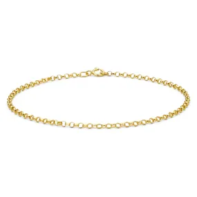 Charm Collection Belcher Link Bracelet | Solid 9K Gold