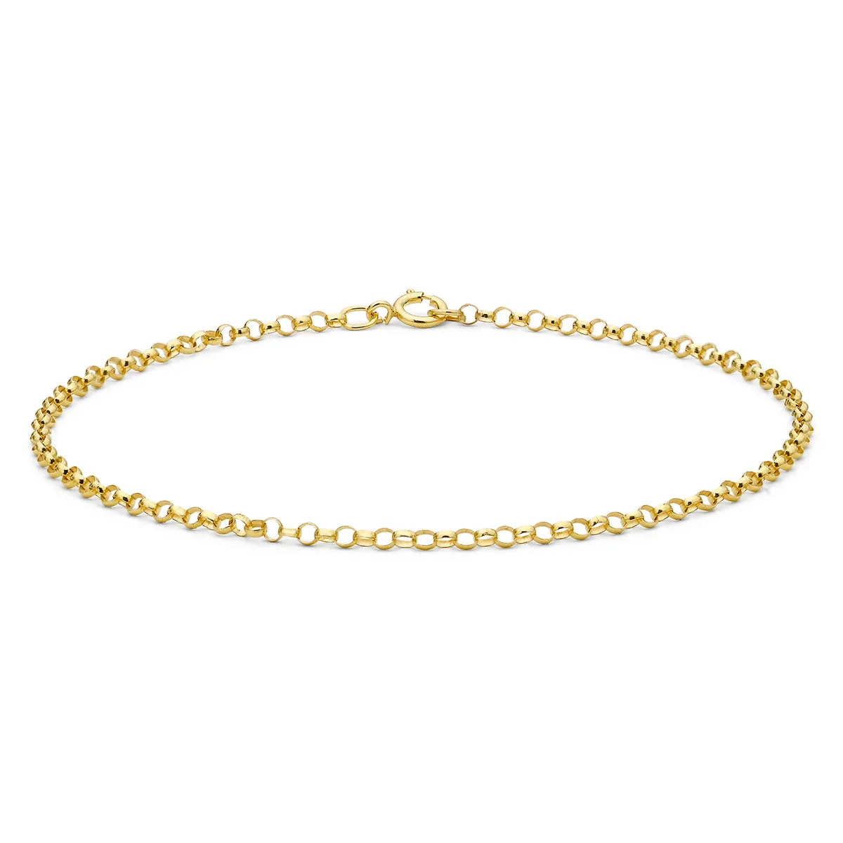 Charm Collection Belcher Link Bracelet | Solid 9K Gold