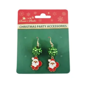 Christmas Santa Earrings