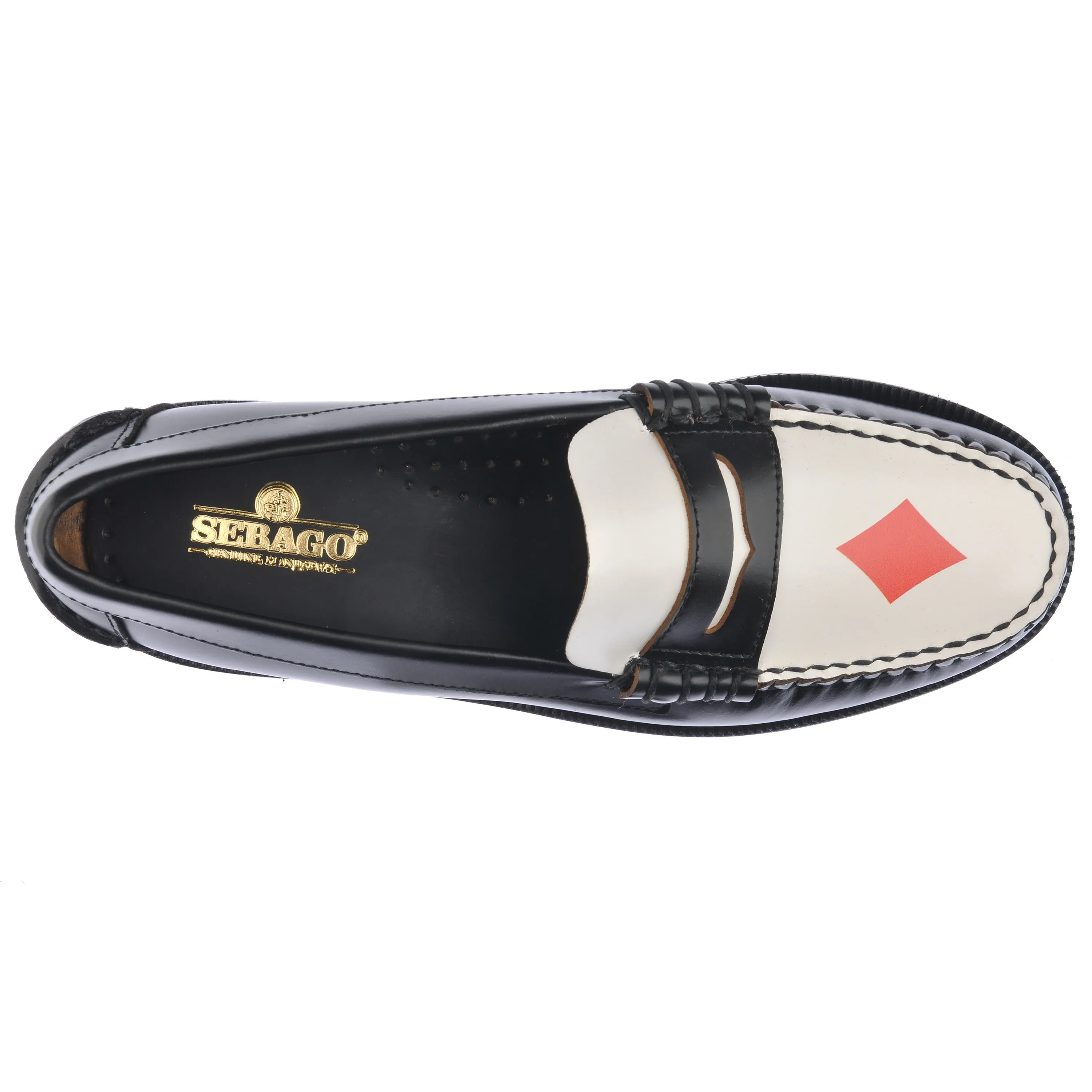 Classic Dan Gambling - Black / White / Red