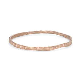Cockle Bangle 9ct Rose Gold