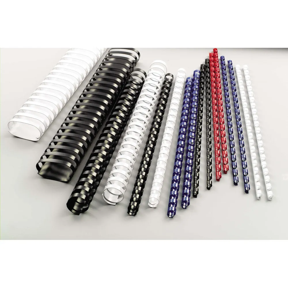 Comb Binding Spiral 32mm Plastic - White