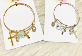 Cross Charm Bracelet