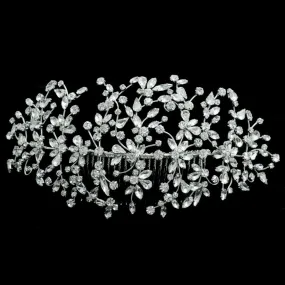 Crystals Rhinestone Big Bridal Wedding Headbands Hair Combs 0621R