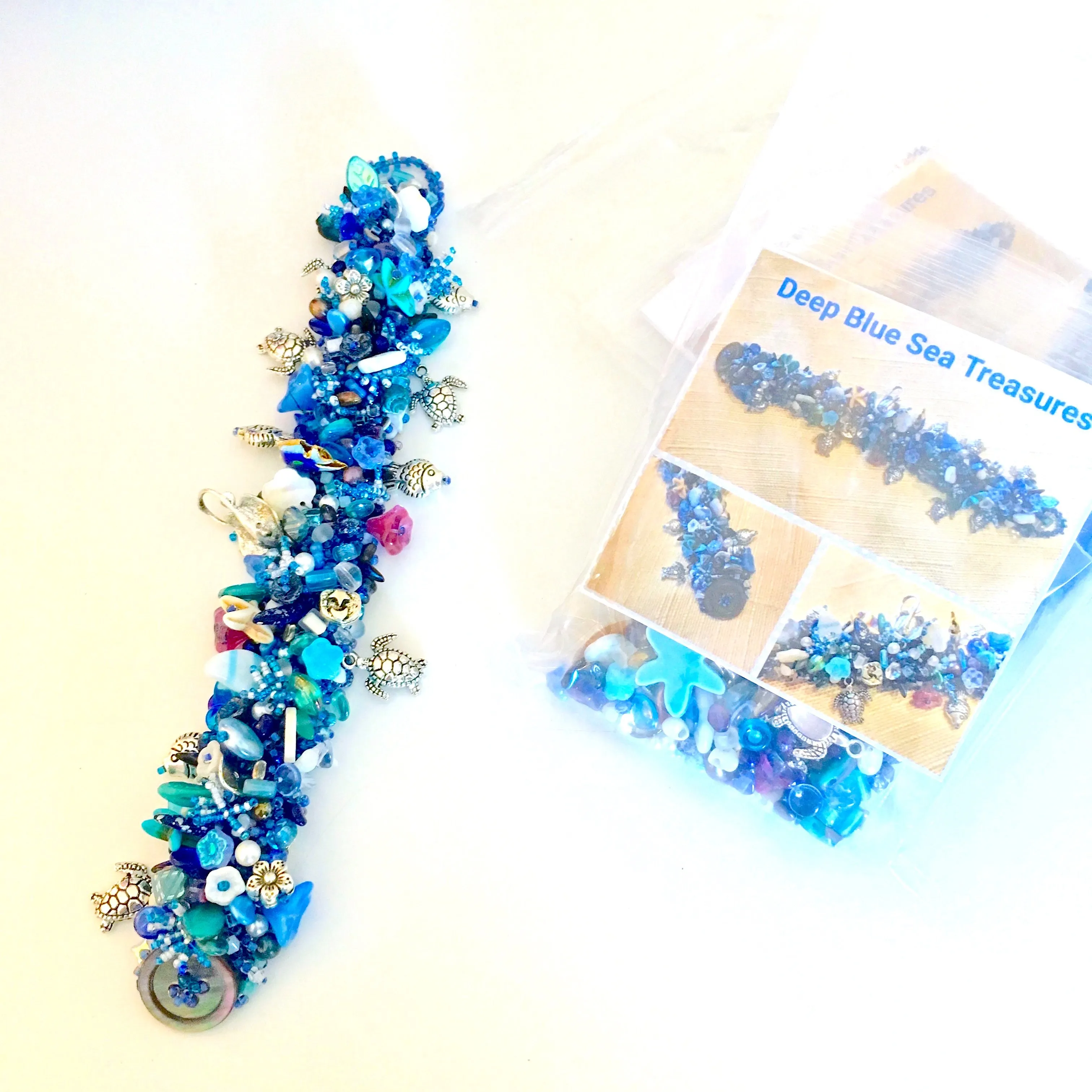 Deep Blue Sea Treasures Bracelet kit
