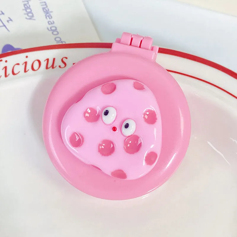 Egg Small Comb Portable Mini Air Cushion Comb Girl Head Massage Comb Mirror Gift First Choice