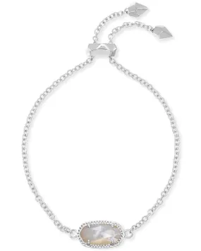 Elaina Rhodium - Ivory Mother Of Pearl