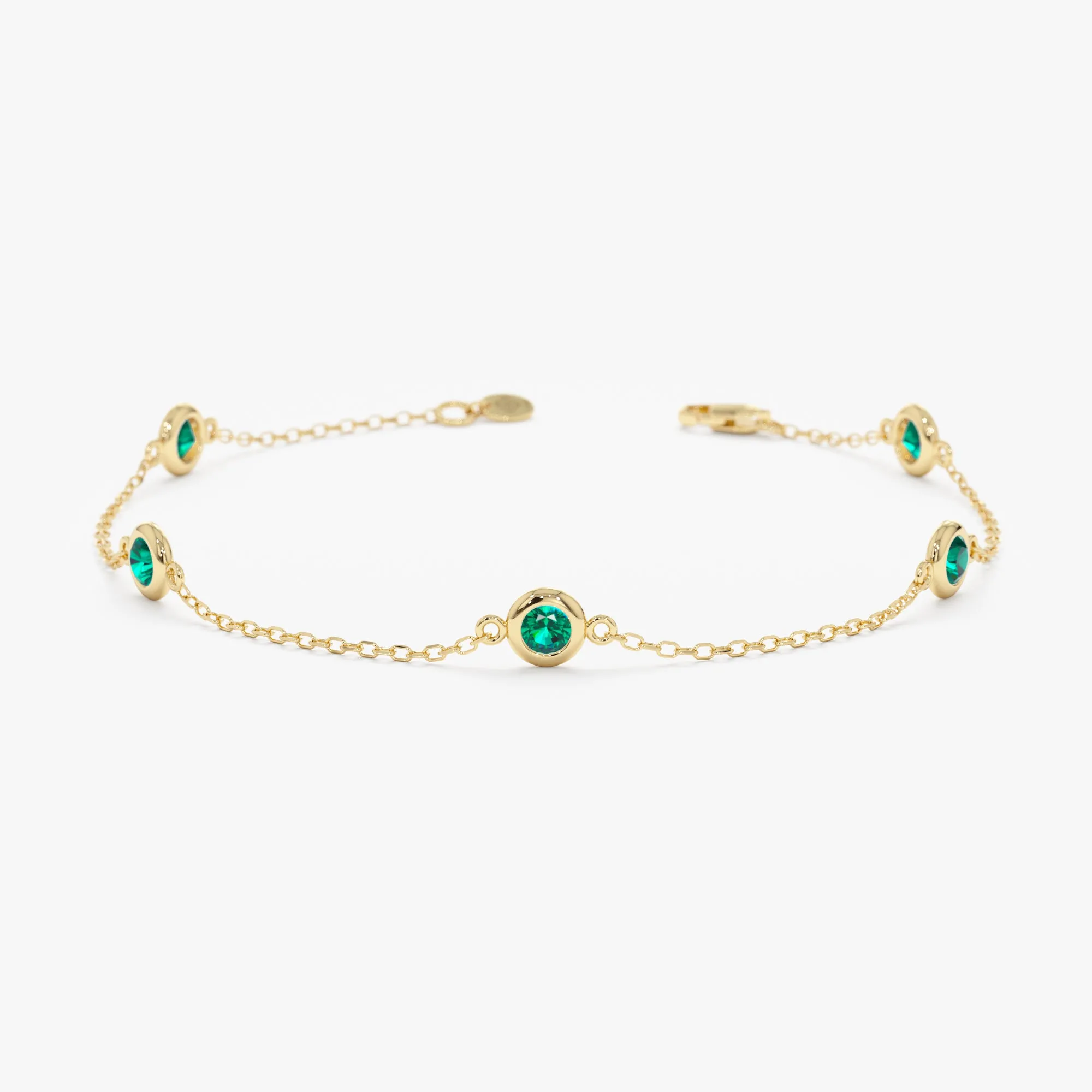 Emerald Station Bracelet, Tanya