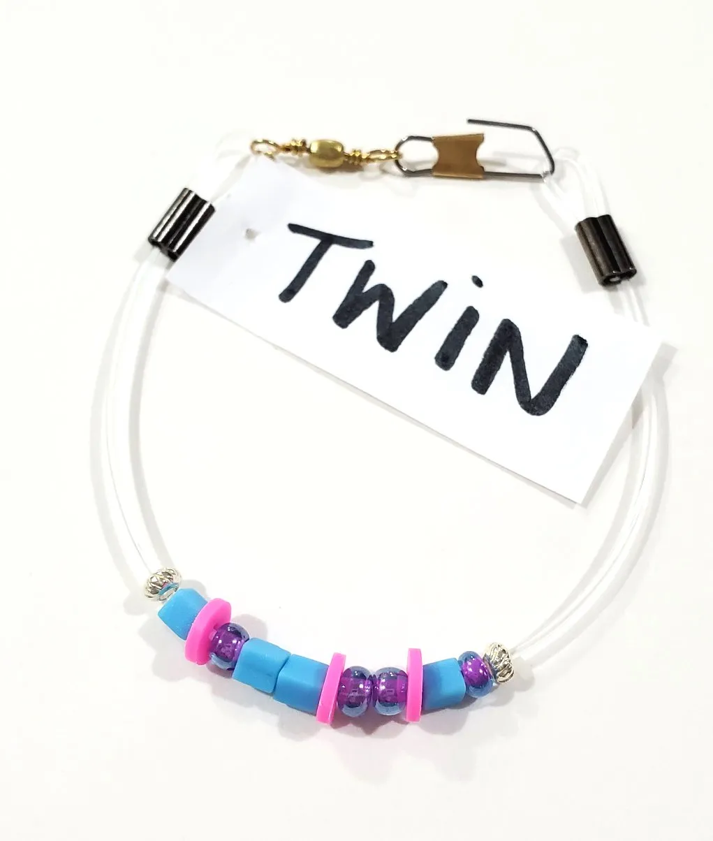 Family Morse Code Twin Shem Bracelets