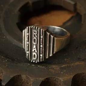 Flat Head Silver Ring