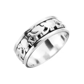 Fortune Elephant Spinning Ring