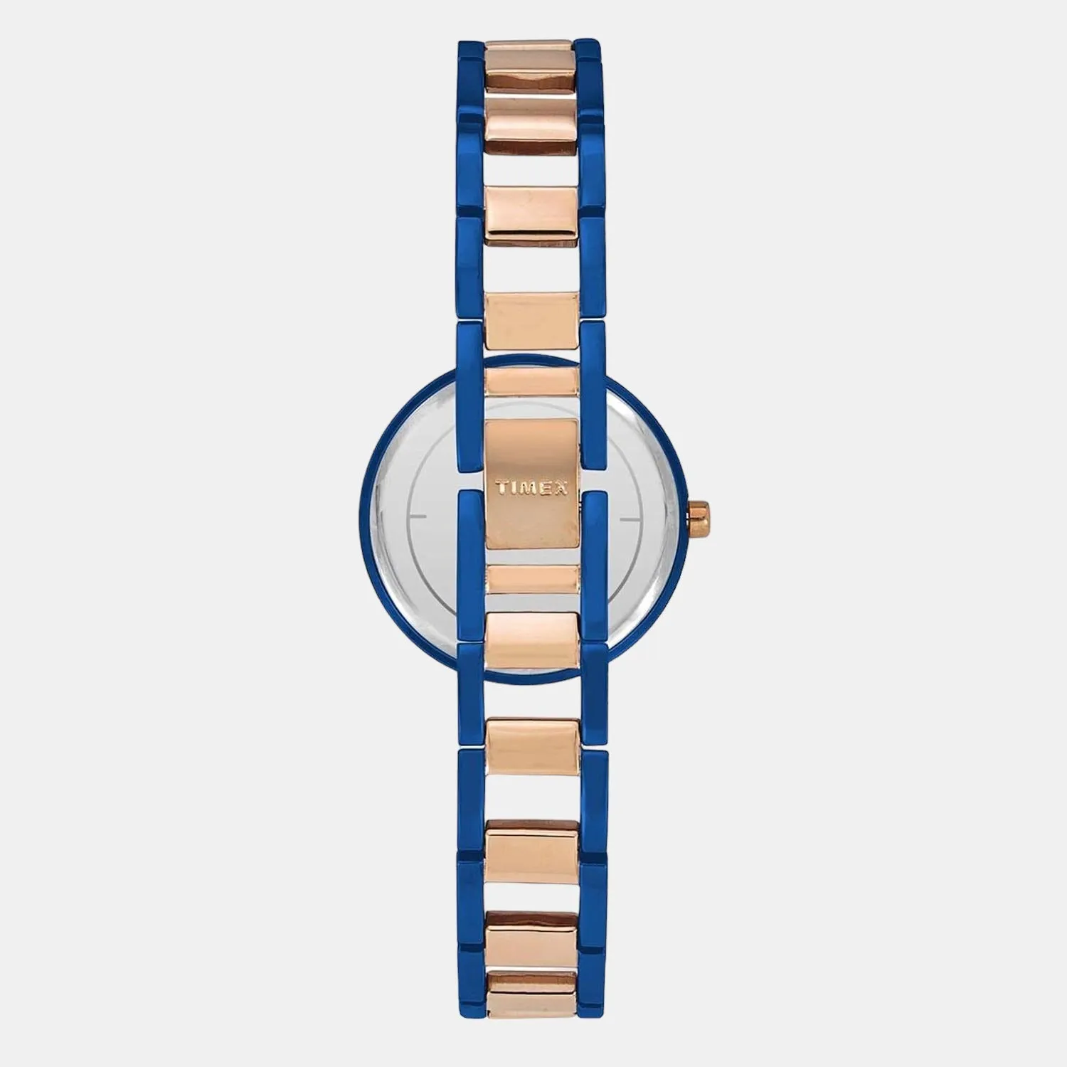 Fria Women Blue Analog Stainless Steel Watch TWEL15303