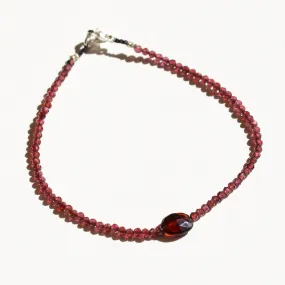Garnet   Garnet Bracelet No.19