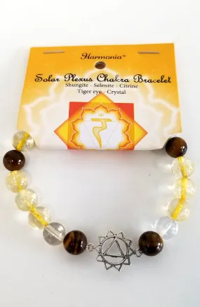 Gemstone Bead Bracelet - Solar Plexus Chakra