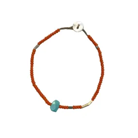 Gemstone Mix & Turquoise Accent Bracelet