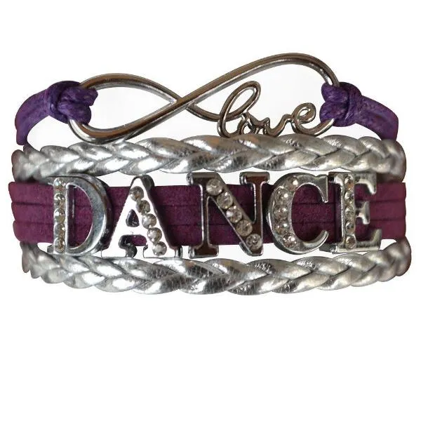 Girls Dance Rhinestone Bracelet