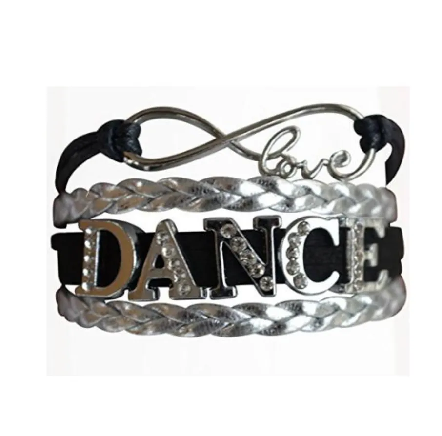 Girls Dance Rhinestone Bracelet