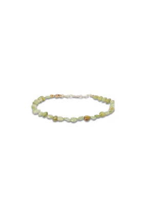 Gold Garnet Bracelet