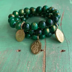 Green Marble OLG Bracelet