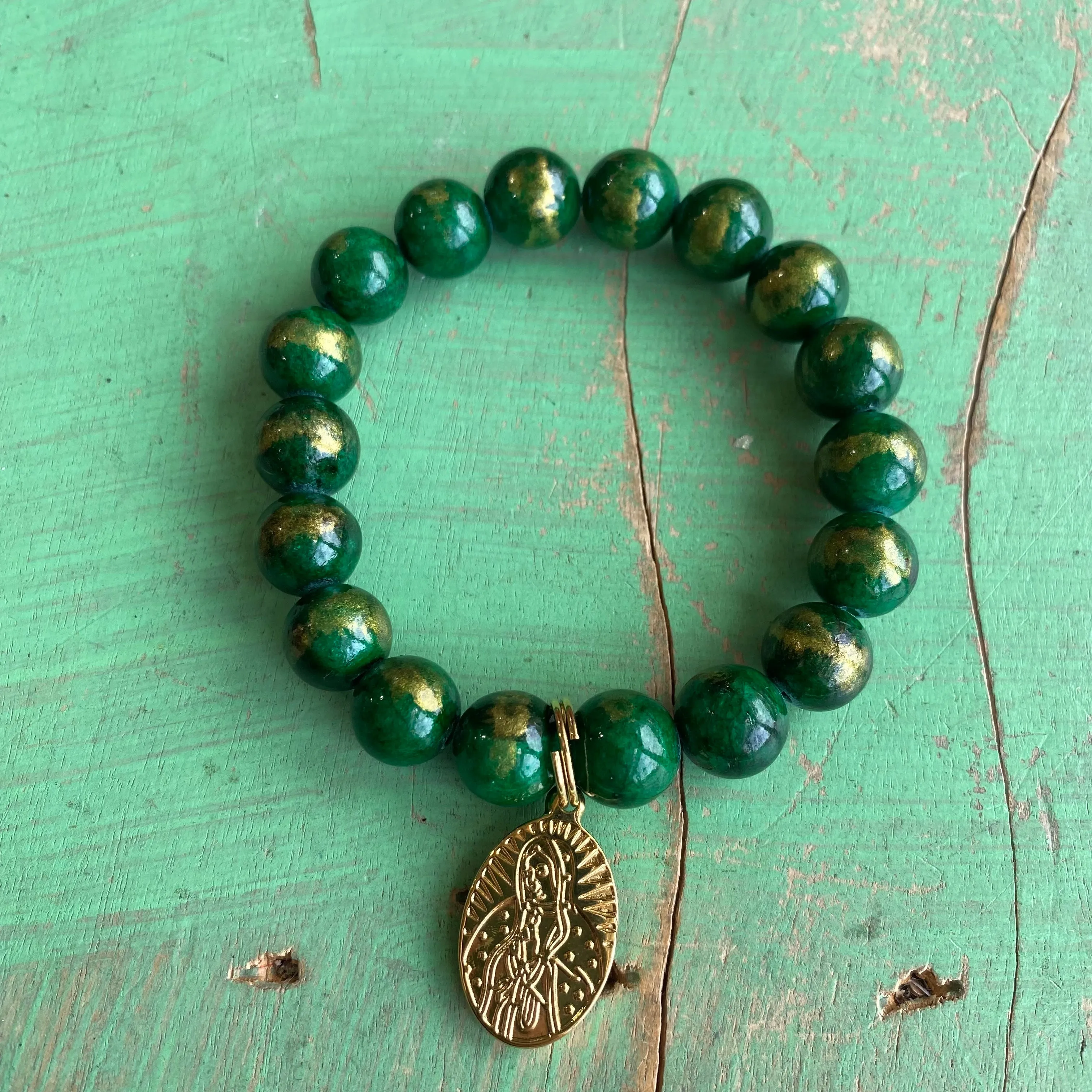 Green Marble OLG Bracelet