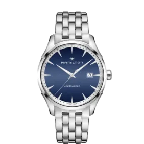 Hamilton Jazzmater Gent Quartz Watch Blue Dial 40mm