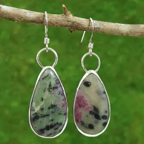 Handmade Ruby in Zoisite for Spiritual Growth
