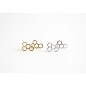 Honey Comb Studs