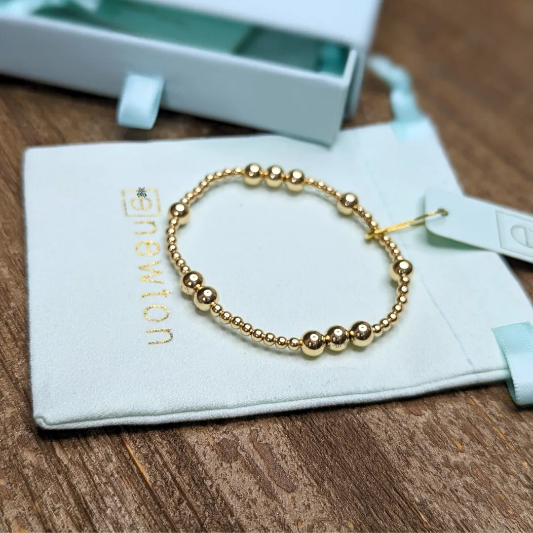 Hope Unwritten 6mm Gold Bracelet