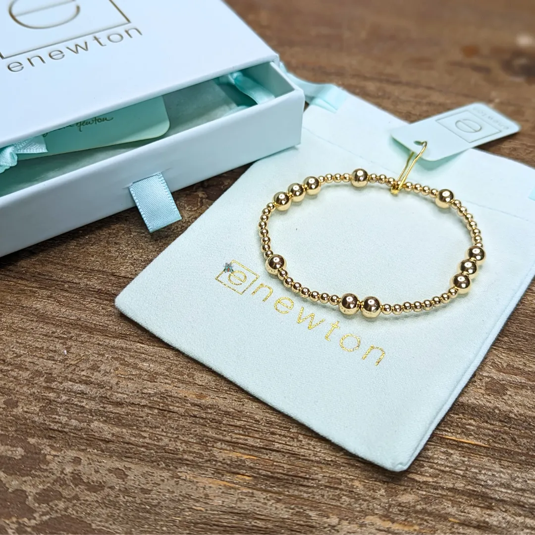 Hope Unwritten 6mm Gold Bracelet