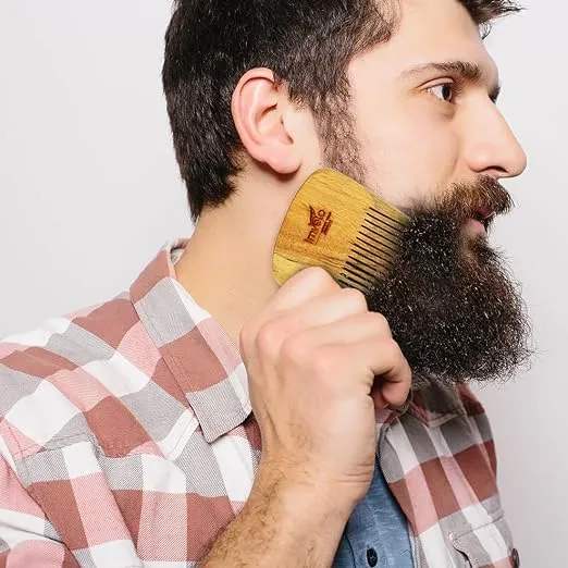 Imvelo Wooden Neem Comb | Skin Friendly | Static-Resistant | Easy Grip | For Gifting & Personal Use