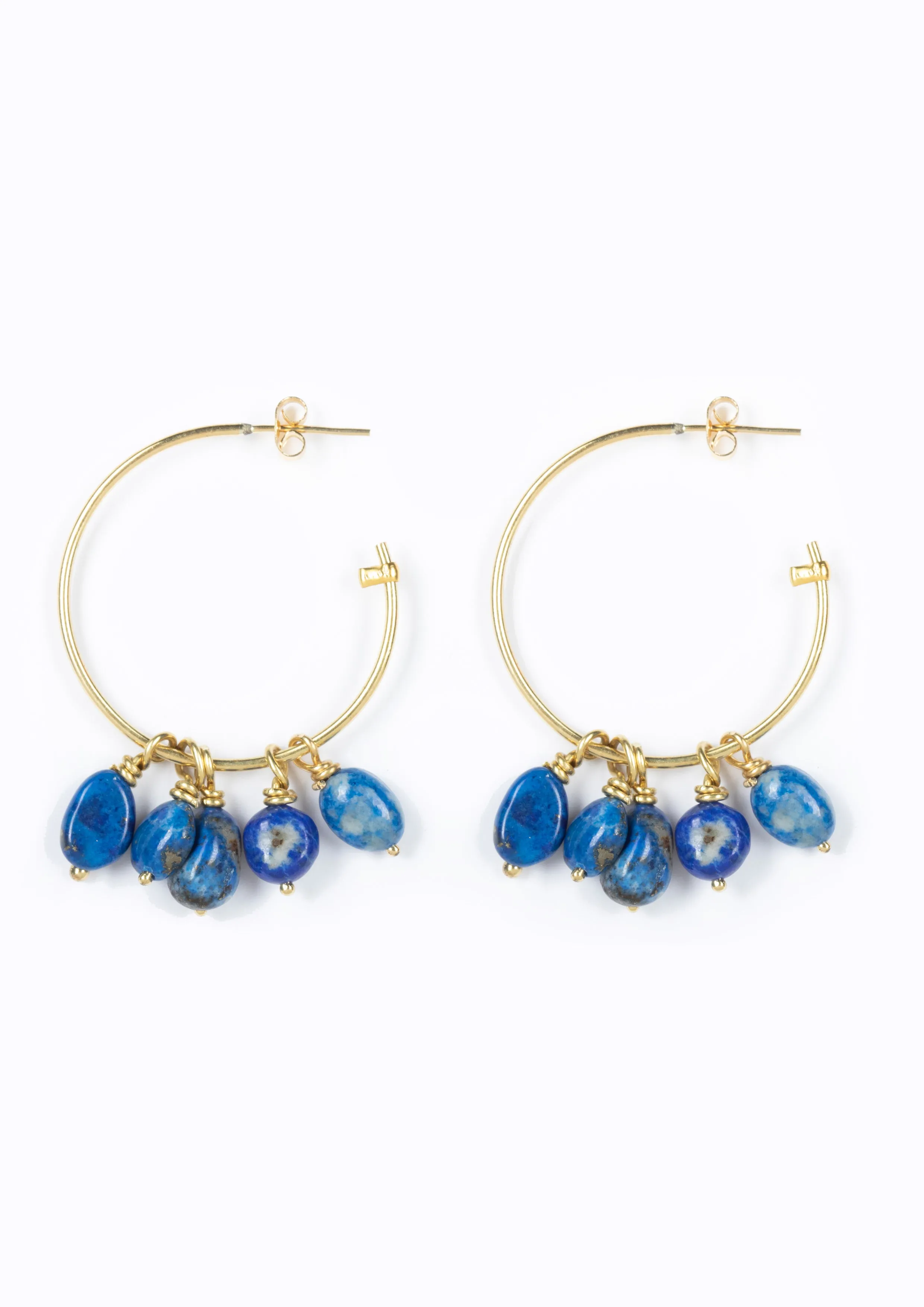 Island Hoops Lapis