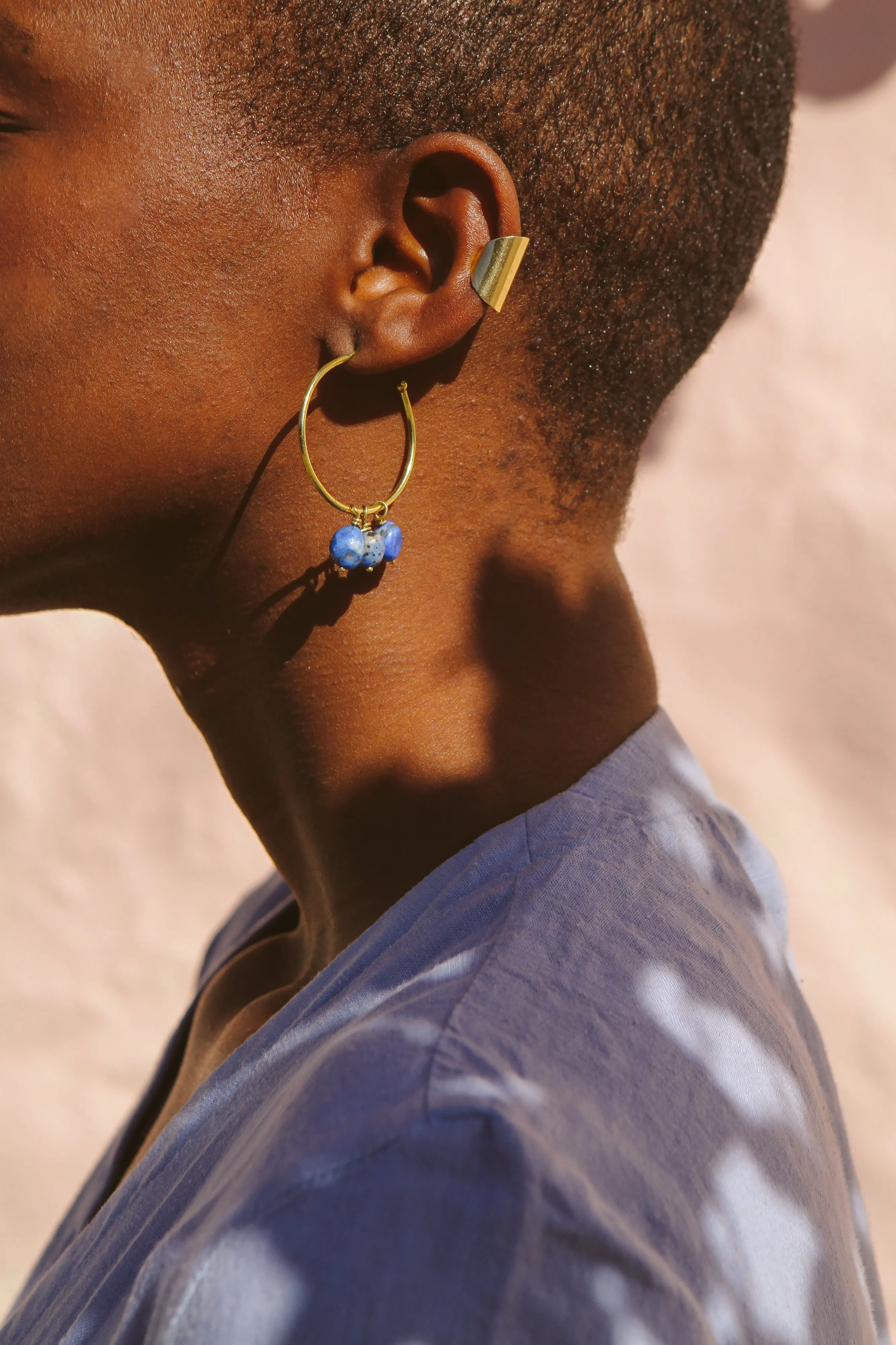 Island Hoops Lapis