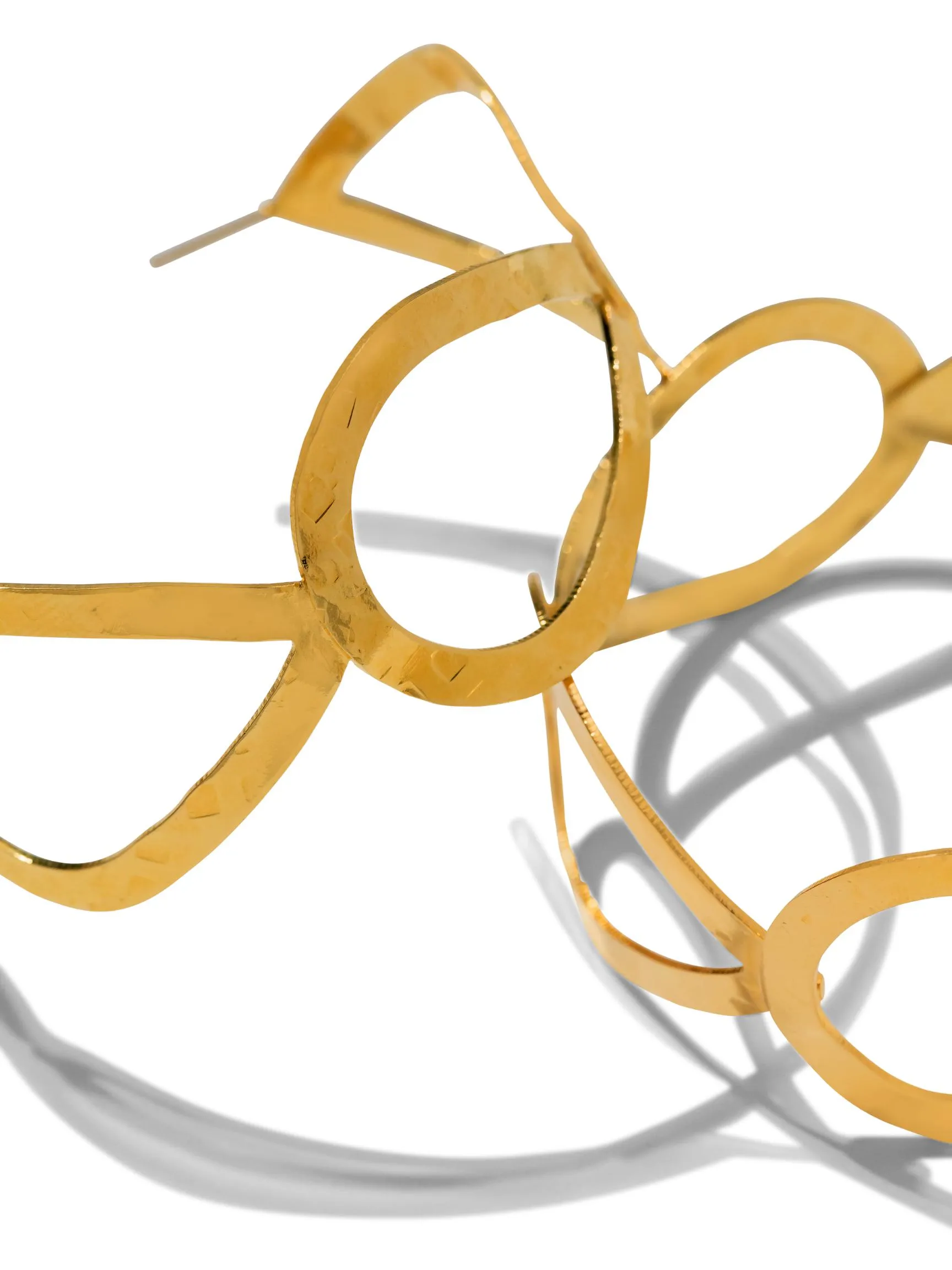 Julia Hoop Post Earrings
