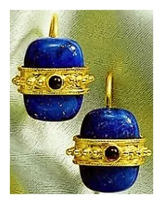 Lapis Royale Earrings