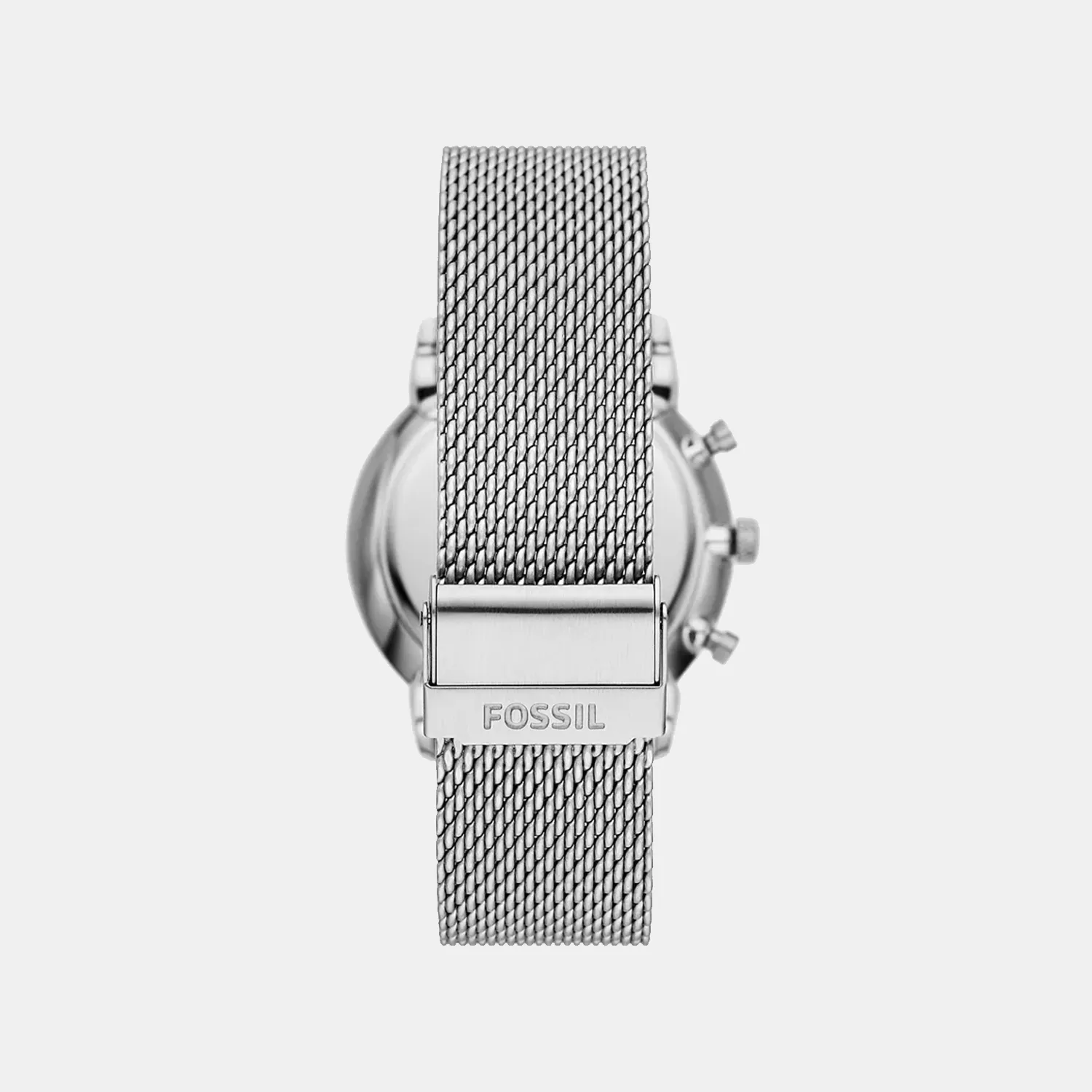 Men Quartz Black Dial Chronograph Stainless Steel Mesh Watch FS6020SET