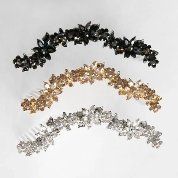 Mirabelle Crystal Hair Comb
