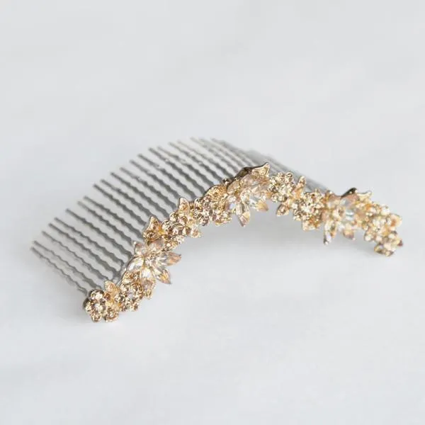 Mirabelle Crystal Hair Comb