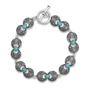 Montana Silversmith Western Winds Turquoise Bracelet